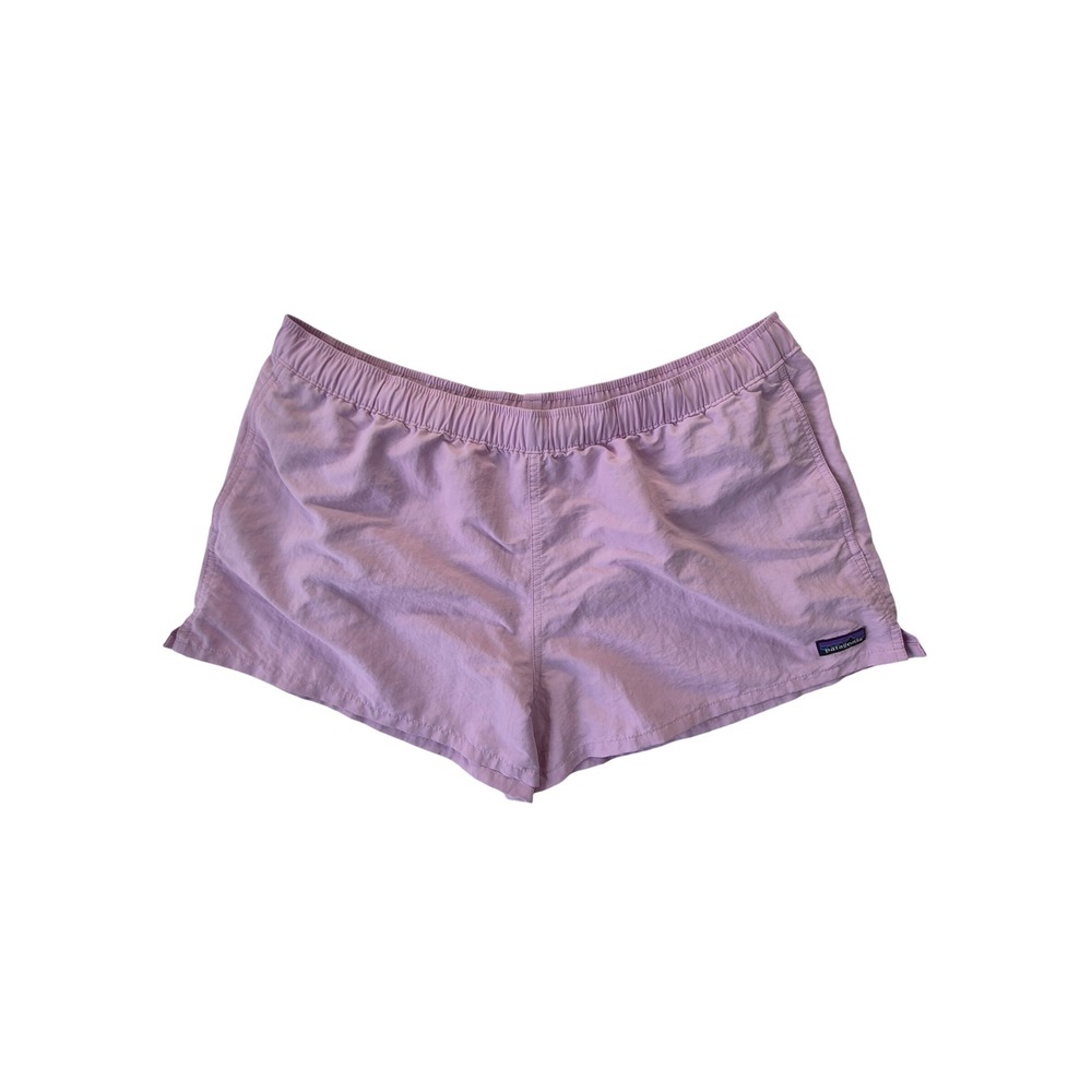 Patagonia Baggies Shorts Womens XL Pink Lavender Recycled Nylon STY57044 SP23